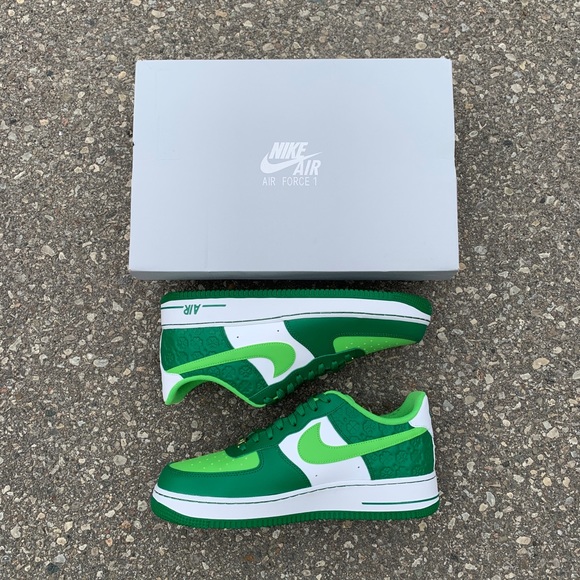 Nike Other - Deadstock 2021 Nike Air Force 1 Shamrock St Patrick’s Day